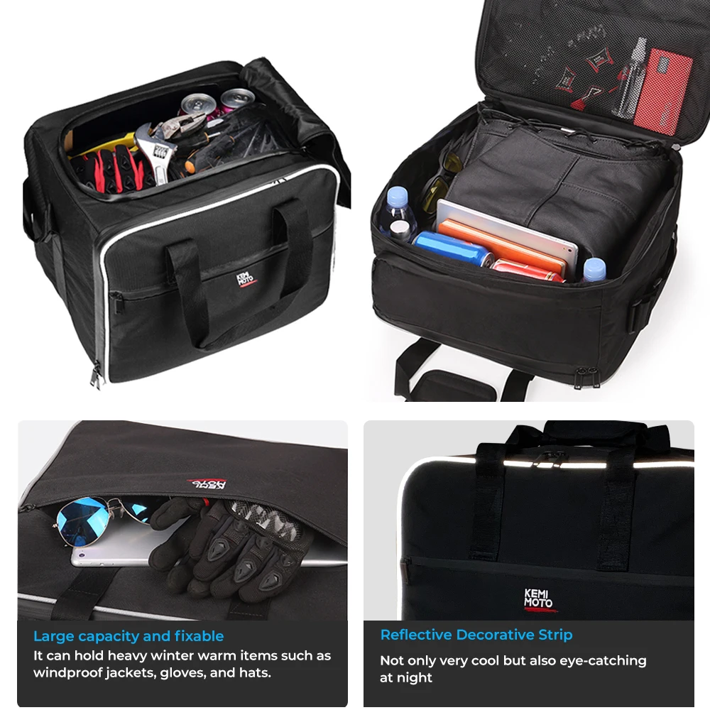 

R1200GS R1250GS LC ADV Motorcycle Bag Saddle Inner Bags PVC luggage bags For BMW R1200GS LC Adv R1200 GS F800GS Adventure ADV