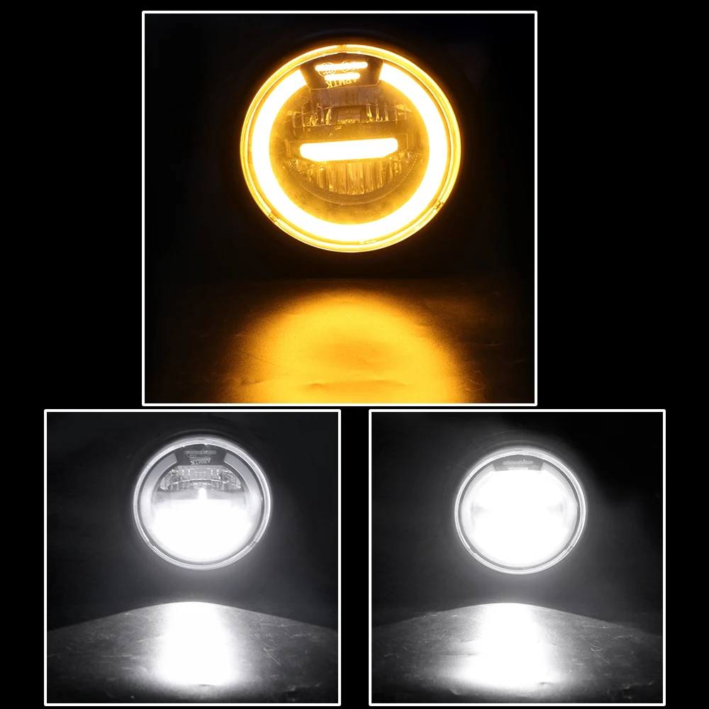 Motorcycle LED Head lamp 6.5 inch Universal Cafe Racer Bobber Vintage Headlamp Distance Light Refit Headlight |