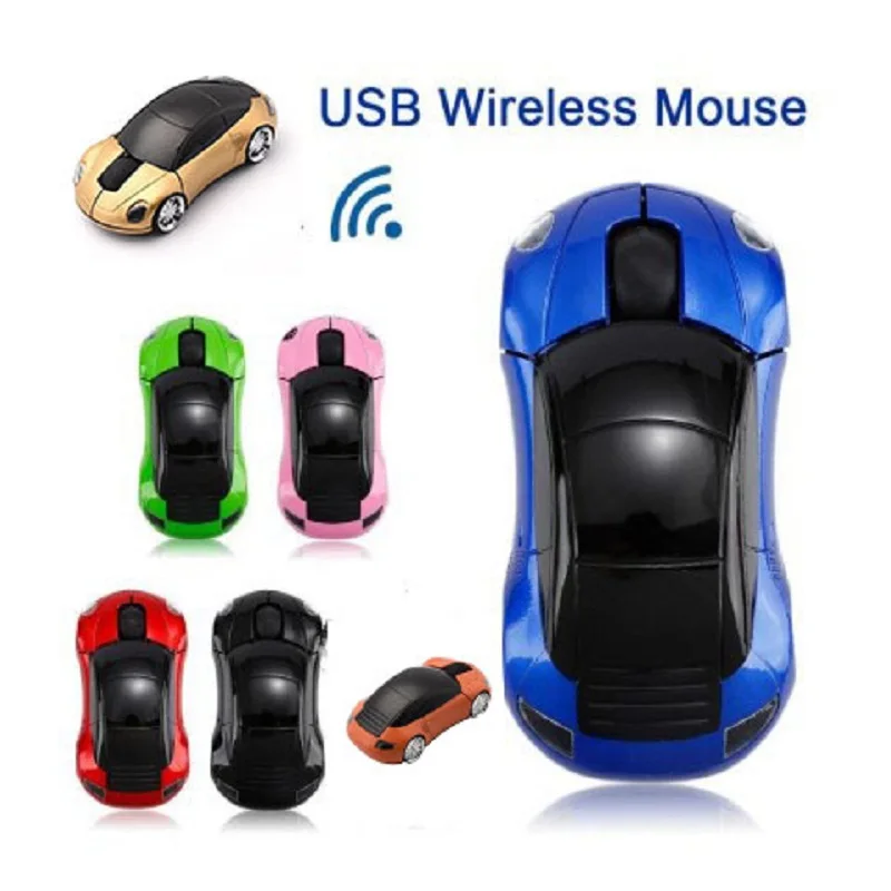 

Mini Car Shape 1600dpi 2.4G Wireless Mouse Receiver optical positioning with USB Interface For Notebooks Desktop Computer Unique