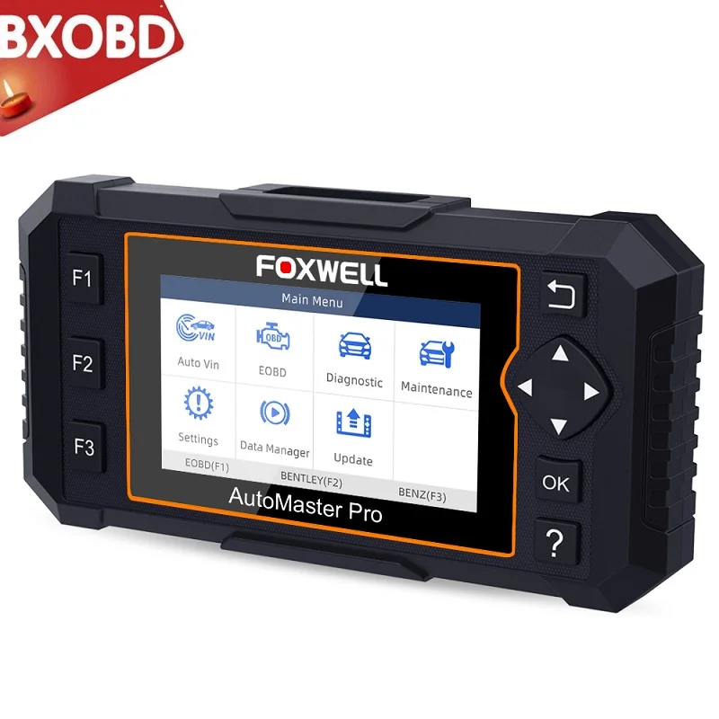 Автомобильный сканер Foxwell NT624 Elite OBD2 система для диагностики и сброса масла |