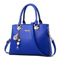 women bag vintage handbag casual tote fashion women messenger bags shoulder top handle purse wallet leather 2019 new black blue