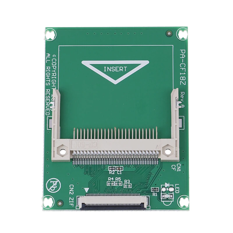 

Компактная карта памяти CF 1,8 дюйма, 50 контактов, для ZIF/CE, адаптер SSD, HDD, 7x5,5x0,6 см