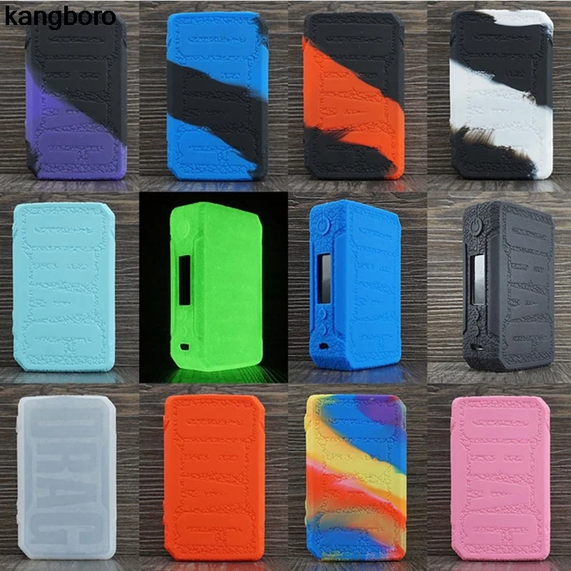 

Текстурный чехол Противоскользящий силиконовый чехол для Voopoo Drag 2 177w