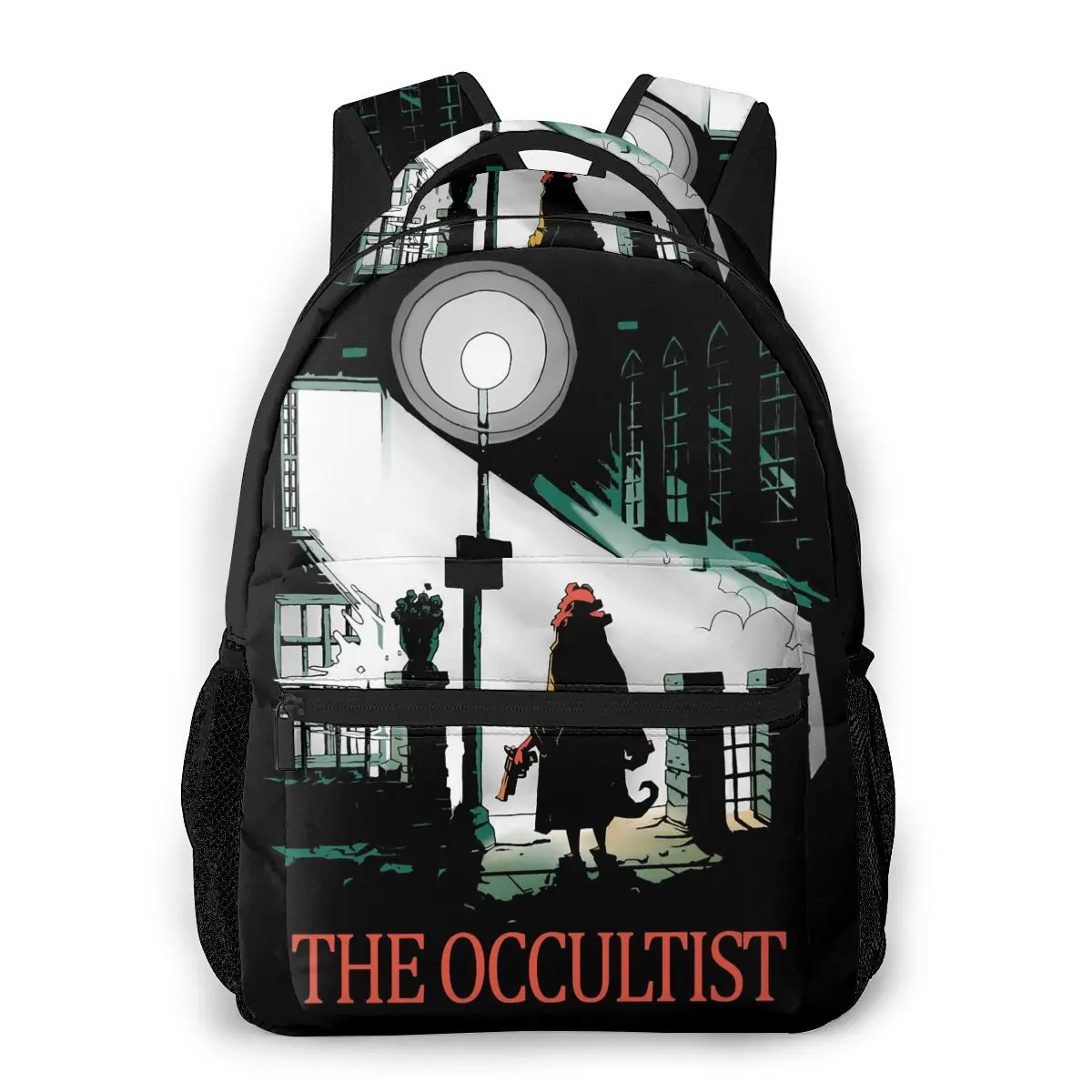 

The Occultist Cute Knapsack for Men Women Hellboy Books Backpack Female School 2020