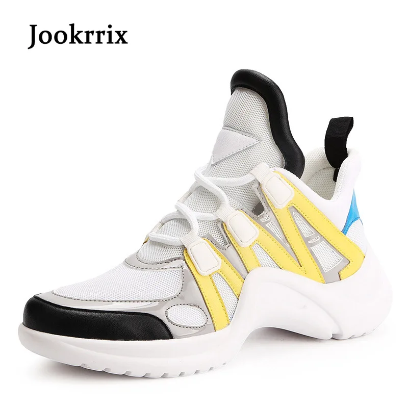 Jookrrix новинка весны 2019 модная брендовая женская повседневная обувь на платформе