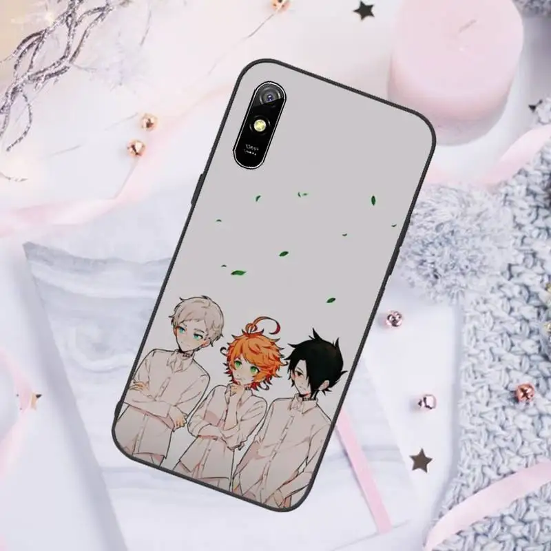 

Anime The Promised Neverland Phone Case For Xiaomi Redmi note 7 8 9 pro 8T 9A 9S Mi Note 10 Lite pro