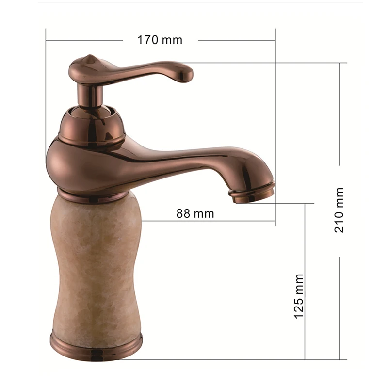 

QUANXUNHE Jade Basin Faucet Vessel Bathroom Sink Faucet Deck Mounted Bathroom Kitchen Mixer Tap Hot Cold Torneira Banheiro