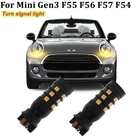 2x сигнальная лампа с can-bus PW24W светодиодный для MINI Cooper F54 F55 F56 F57 сигнал поворота лампы PWY24W сигнал поворота индикатор светодиодный