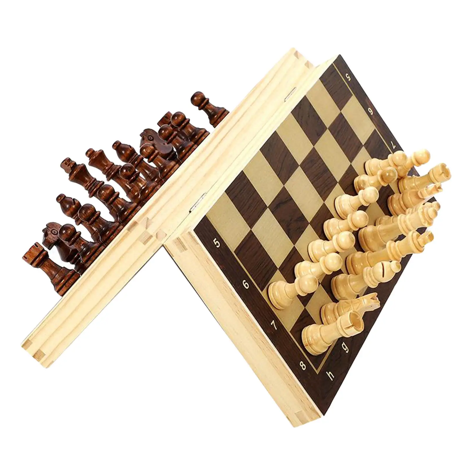 24/34/39cm Magnetic Wooden Folding Chessboard Folding Chess Board Wood Board Game Handmade Antique Chess Storage Box
24/34/39cm Magnetic Wooden Folding Chessboard Folding Chess Board Wood Board Game Handmade Antique Chess Storage Box