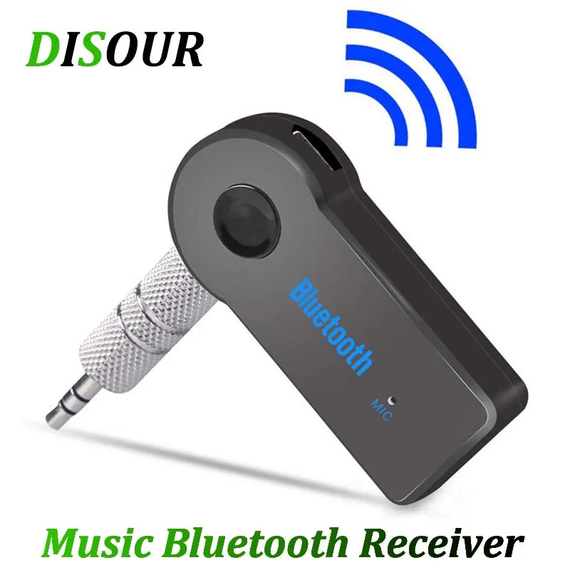 Стерео аудиоприемник DISOUR с поддержкой Bluetooth и штекером 3 5 мм|Беспроводные