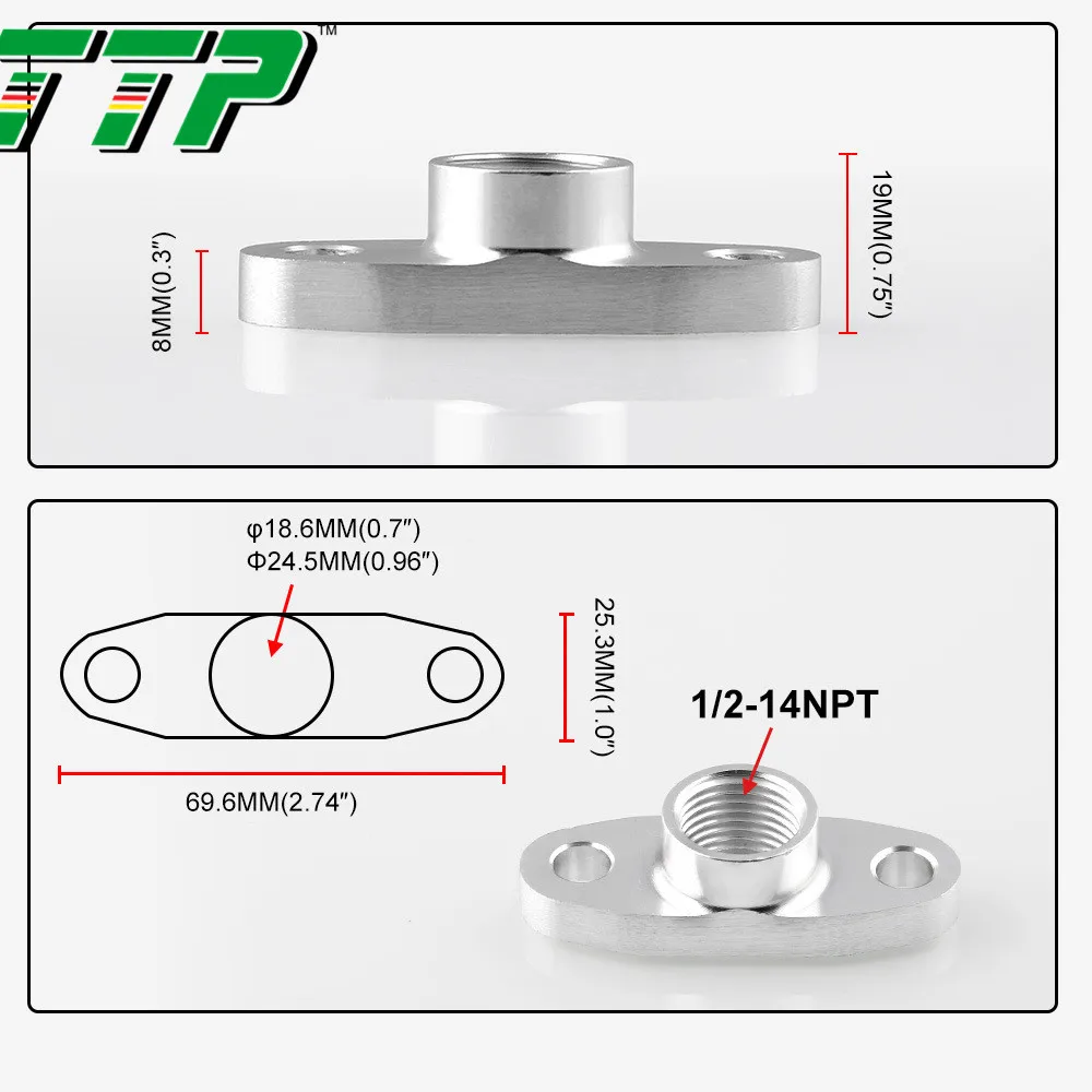 Турбокомпрессор из нержавеющей стали Турбинный комплект для подачи масла