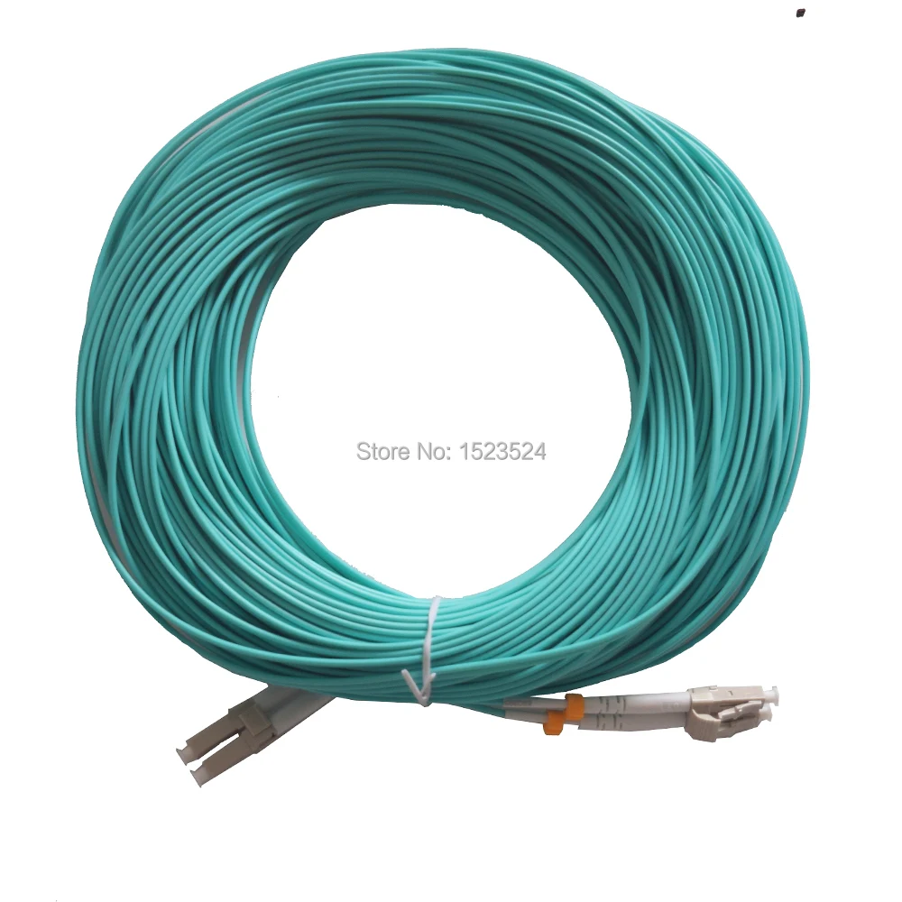 40 метров Φ LC/LC LC/UPC многорежимный OM3 волоконный кабель дуплексный оптический