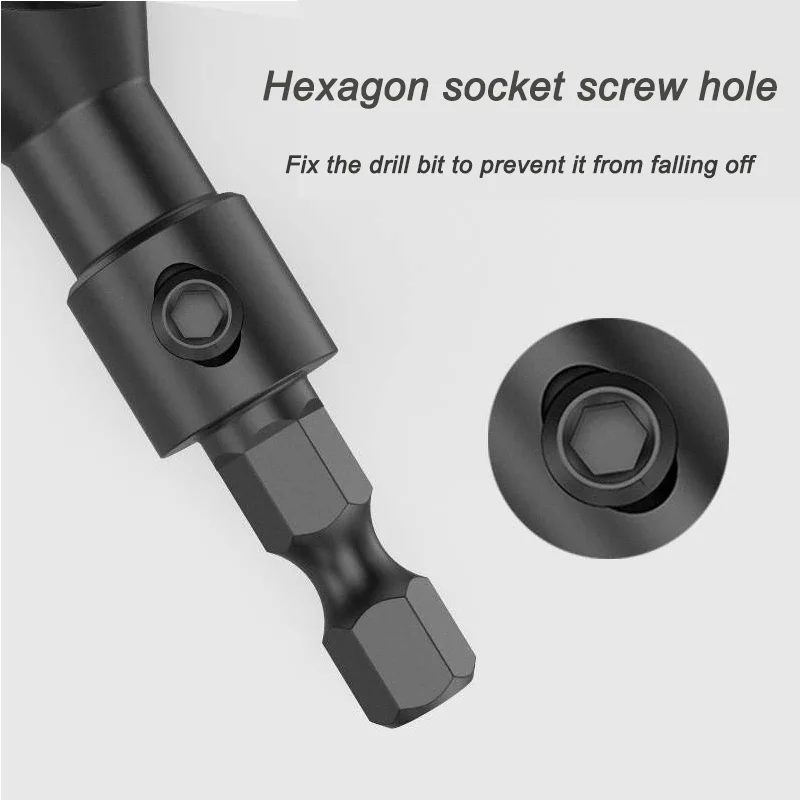 Дрель для деревообработки набор беспроводных ступенчатых насадок с потайной