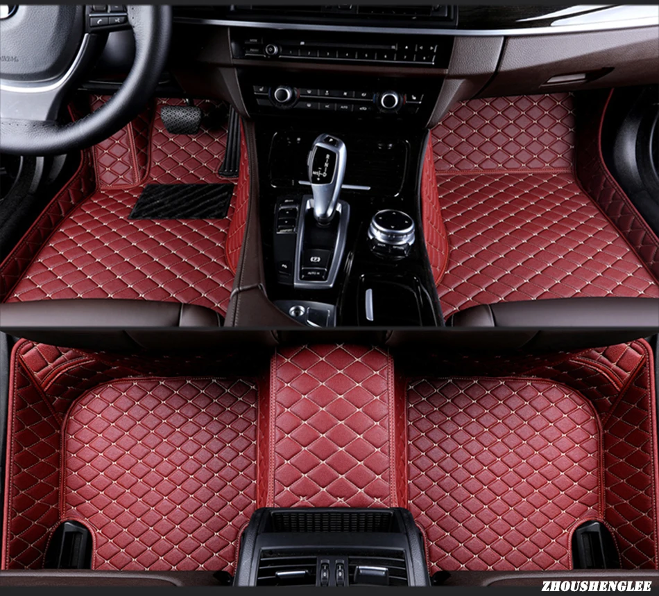 Сделать изготовленный на заказ кожаный автомобильный коврик для Landrover Evoque RANGE ROVER велар(Land ROVER RANGE ROVER Discovery 3/4/5 freelander 2 Discovery Sport коврики для ног