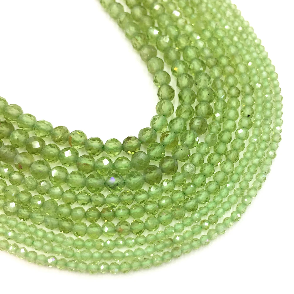 Бусины из драгоценных камней маленького размера 2/3/4 мм|Бусины| |