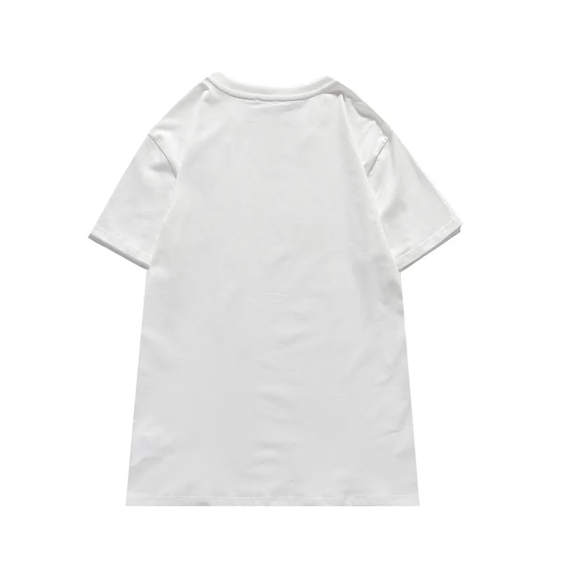 

2021 new Men and Women tide fashion gg t-shirts French castle Short Sleeve Hip Hop T Shirt Streetwear Tees wholesale