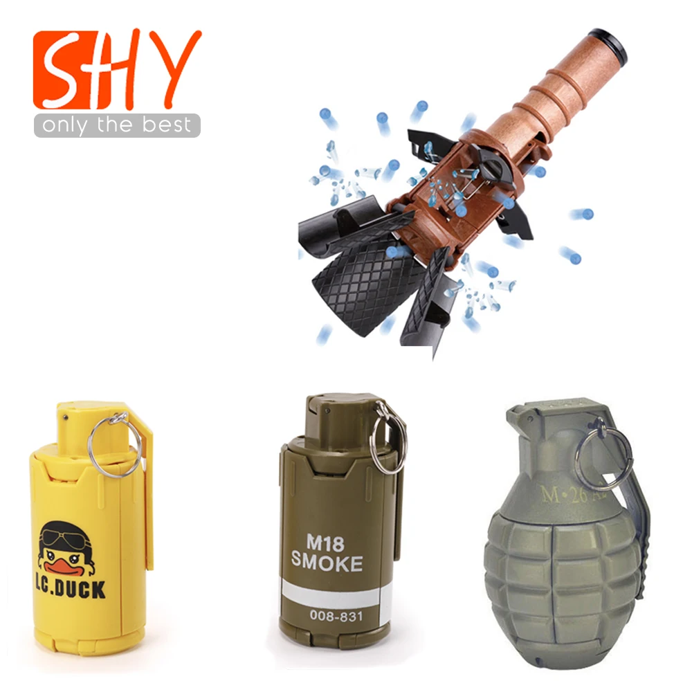 

Water bomb thunder M18 grenade burst game model props children adult egg elite cs eat chicken