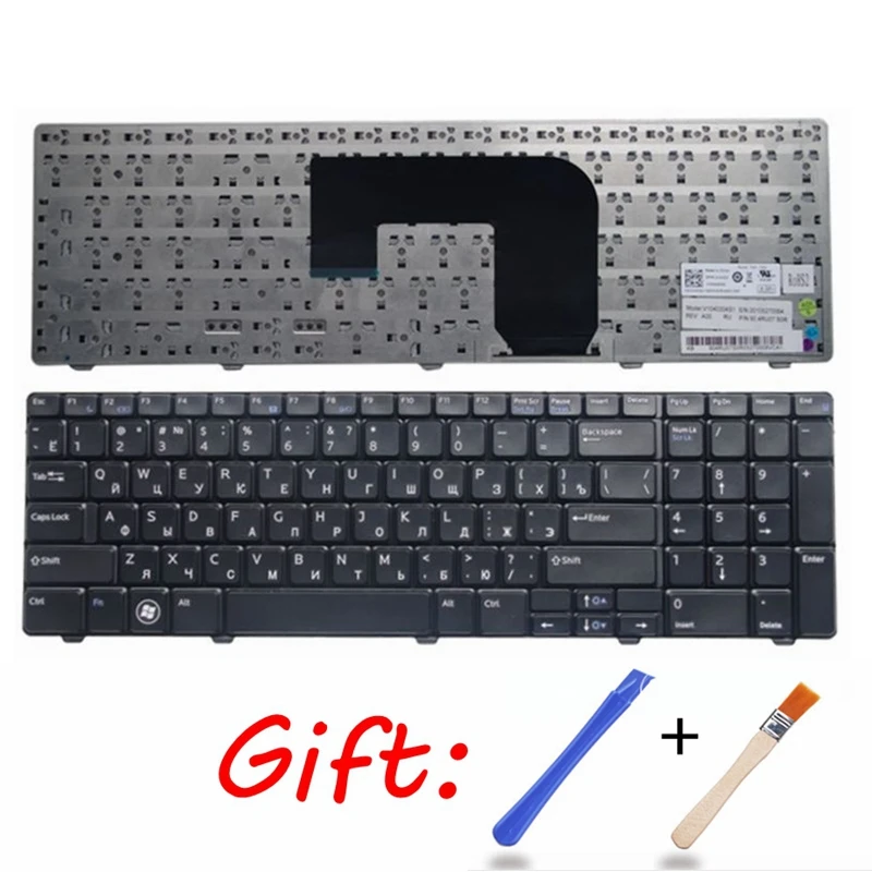 Русская клавиатура для ноутбука Dell Vostro 3700 V3700 I7 720 RU Макет 0T10C0 T10C0 NB03 2B 50401W600 904RU07P01