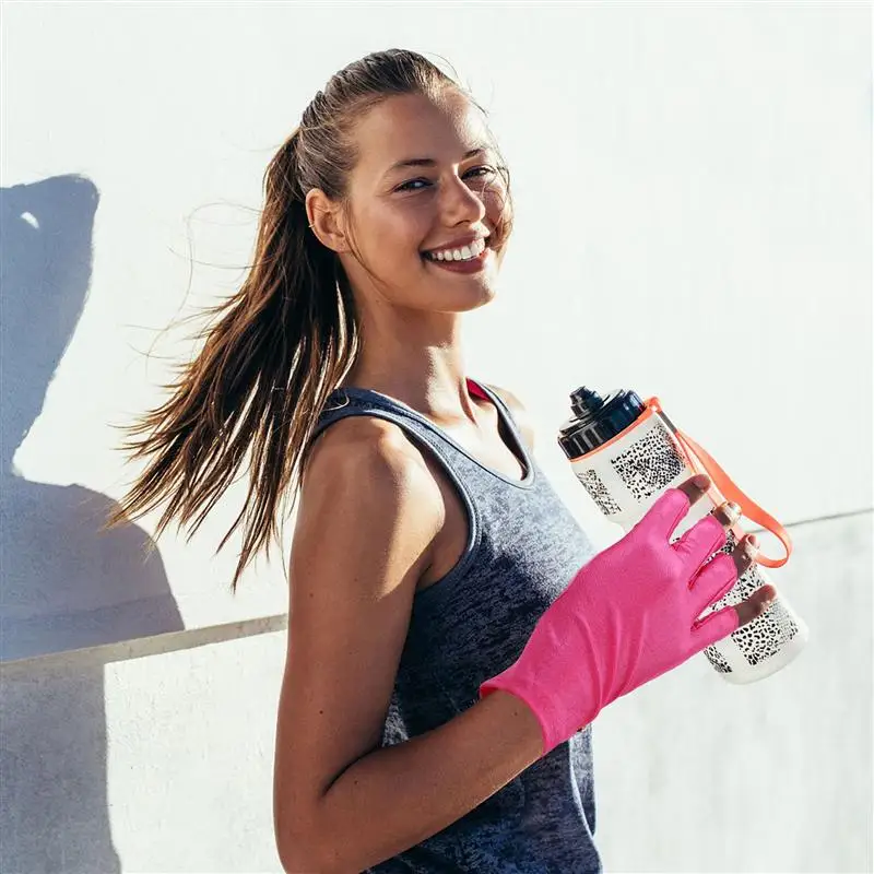 

1 Pair of Nail Art Gloves Manicure Anti-UV Light Open-Toed Gloves Nail Art Tool