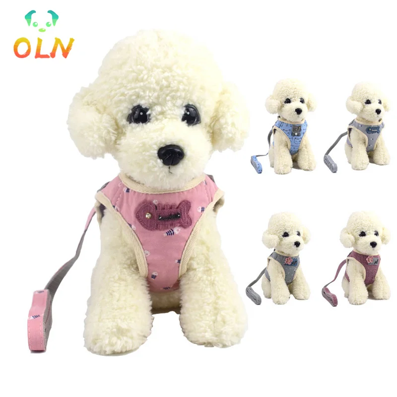 

Soft Pet Traction Rope Dog Cat Harness Leash Set Adjustable Reflective Small Medium Dogs Chihuahua Yorkie Teddy S M L Xl
