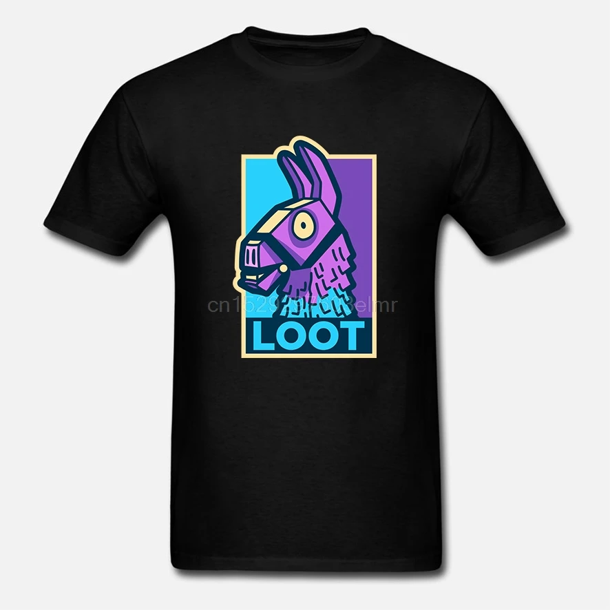 Футболка с надписью Loot лама Hope |
