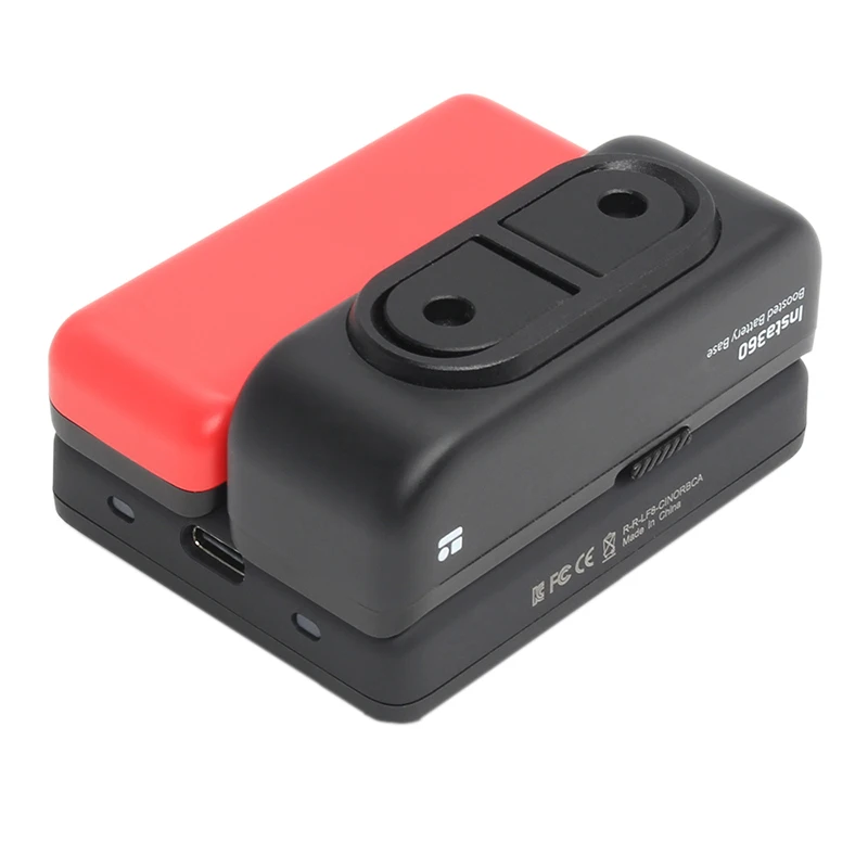 

RISE-for Insta 360 Dual Charger Fast Charge Hub for Insta360 ONE R Battery Base /Boosted Battery Base Charging Accessories