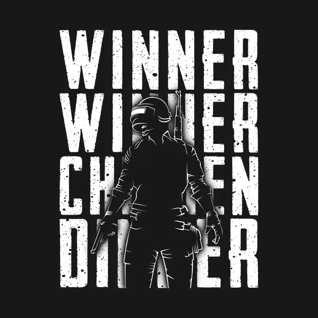 

Winner Winner Chicken Dinner Creative Printed Men`s T-Shirt PUBG Player Summer Cotton Short Sleeve O-Neck Unisex T Shirt S-3XL