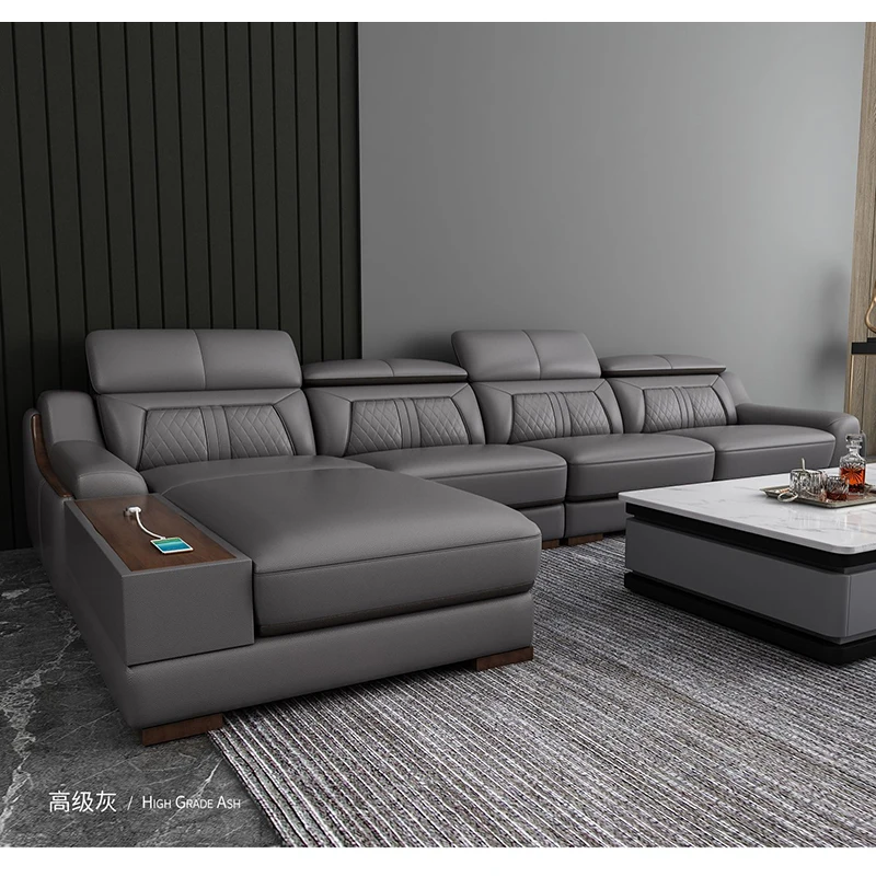 Китайские секционные диваны мебель диван для гостиной кожаные набор|Наборы