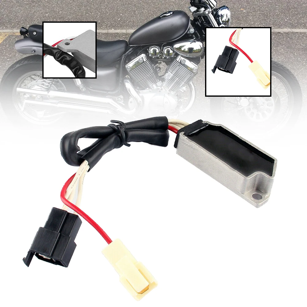 

For Yamaha XV535 XV400 XV700 XV750 XV 1100 VIRAGO VMX1200 VMX 1200 V-MAX Motorcycle Voltage Rectifier Regulator