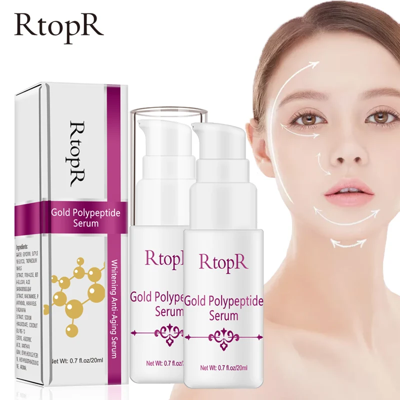 Золото полипептид Сыворотки восстановления кожи анти-старение Гиалуроновая