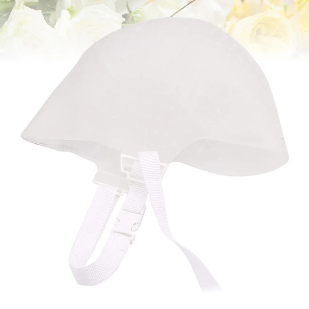 

Silicone Hair Highlights Cap with Needle Reusable Hair Coloring Cap Hair Dye Hat Hair Styling Tools