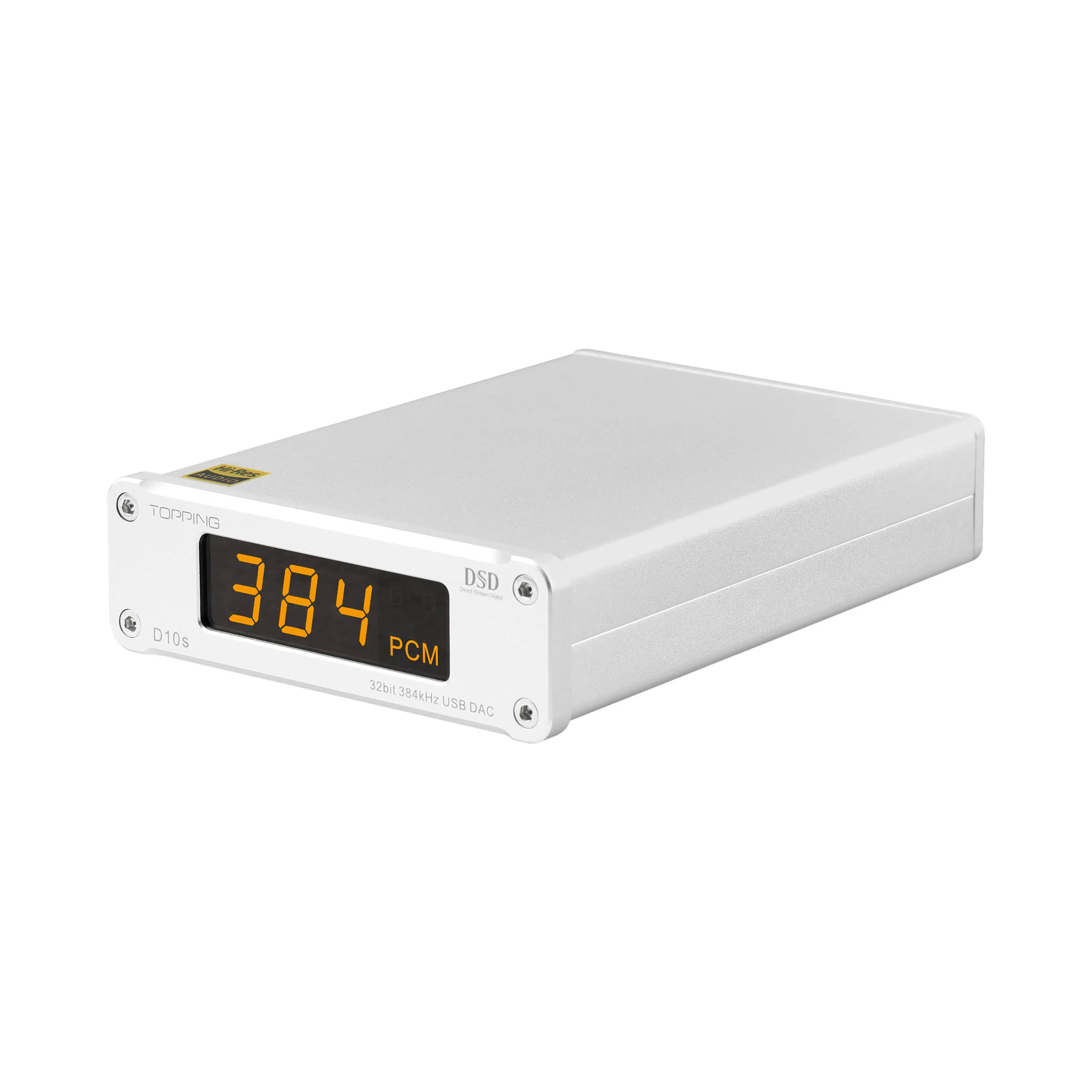 Усилитель звука TOPPING D10s MINI USB DAC XMOS XU208 ES9038Q2M DSD256 PCM 384 кГц|Цифро-аналоговые
