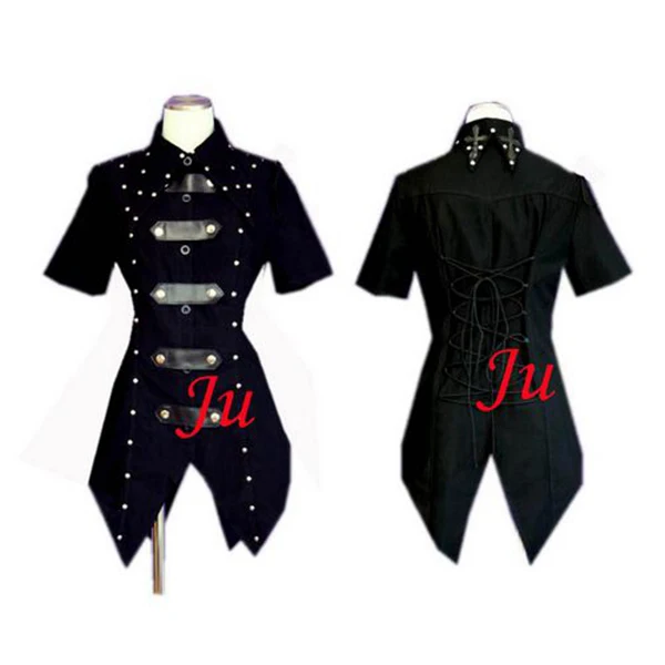 

Gothic Lolita Punk Fashion Shirt Jacket Coat Cosplay Costume Tailor-made[CK415]