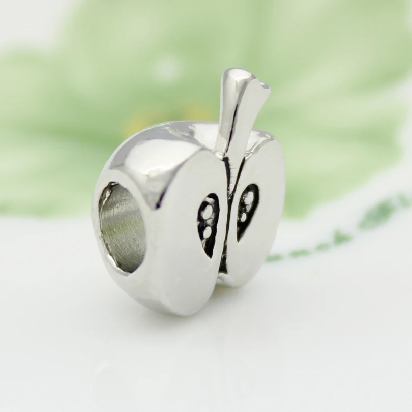 Большие красные амулеты "Клубника" бусины подходят для браслета Pandora