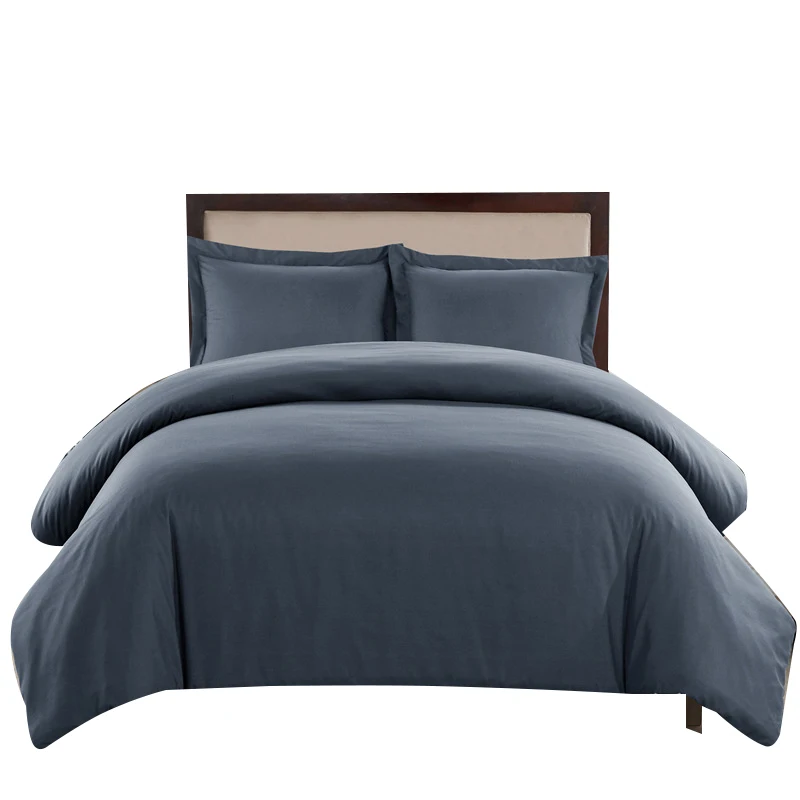 

Rushed Time-limited Bedding Set Solid Color Duvet Cover Home Textile Comforter Quilt Twin 3pcs Bed Sets Pillowcase Queen King