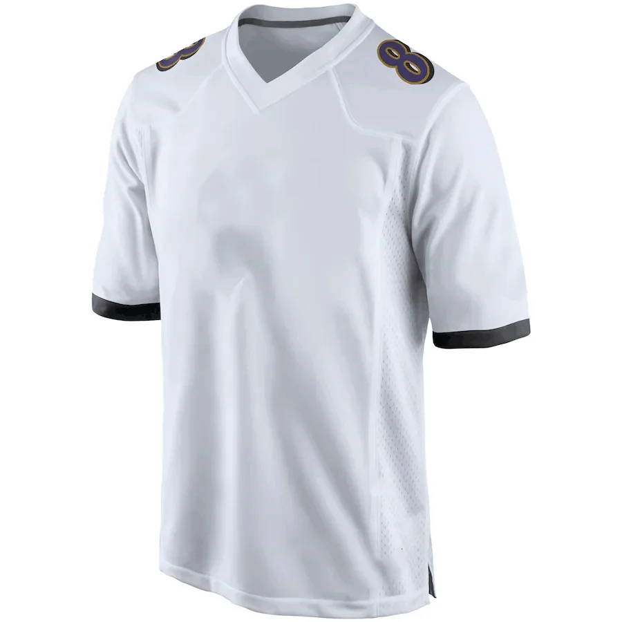 

New 2021 Youth Ravens Fans Rugby Jerseys Marlon Humphrey Patrick Queen R.Lewis Fans American Football Baltimore Jersey T-Shirts