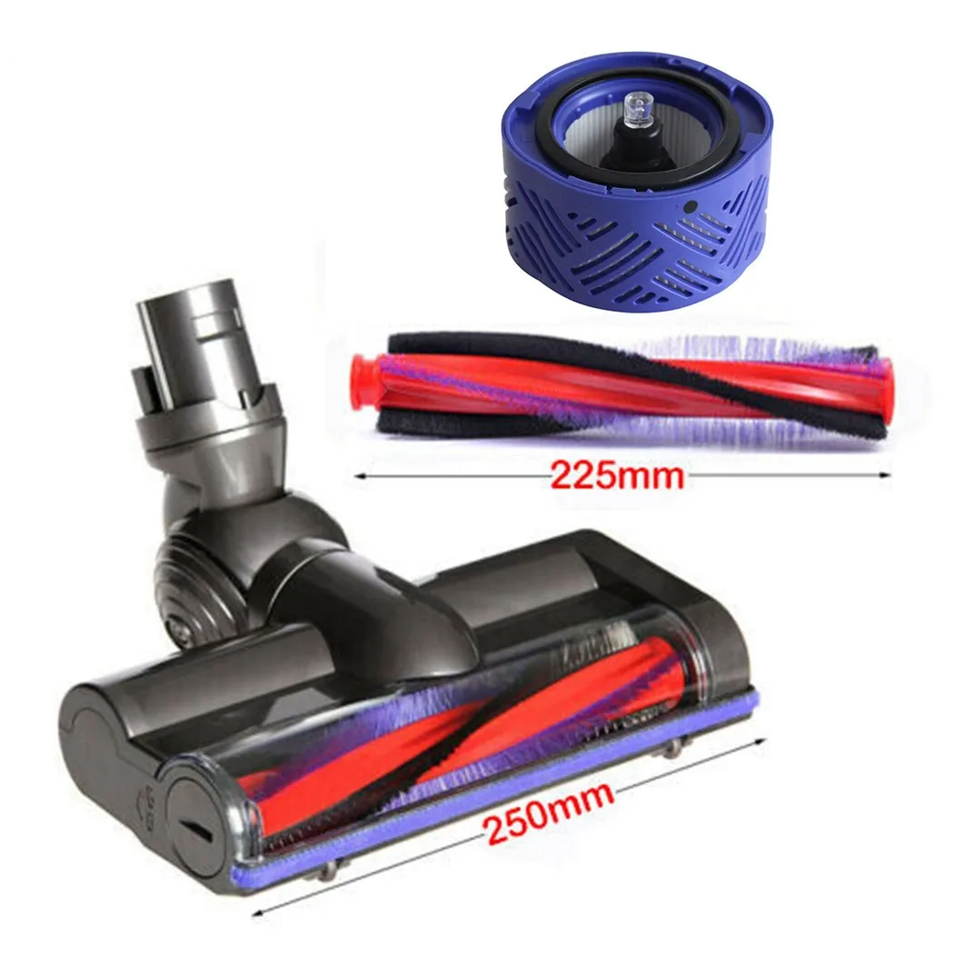 

Роликовая щетка для пылесоса Dyson V6 DC58 DC59 SV03 DC62, 185/225 мм
