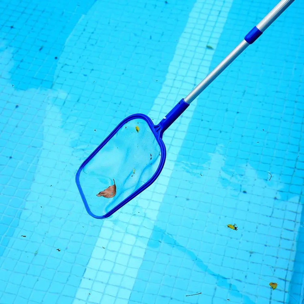 

Swimming Pool Cleaning Net Leaf Blower Fine Mesh Professional Telescopic Skimmer Net Aquarium Pool Cleaning Mesh Accessories