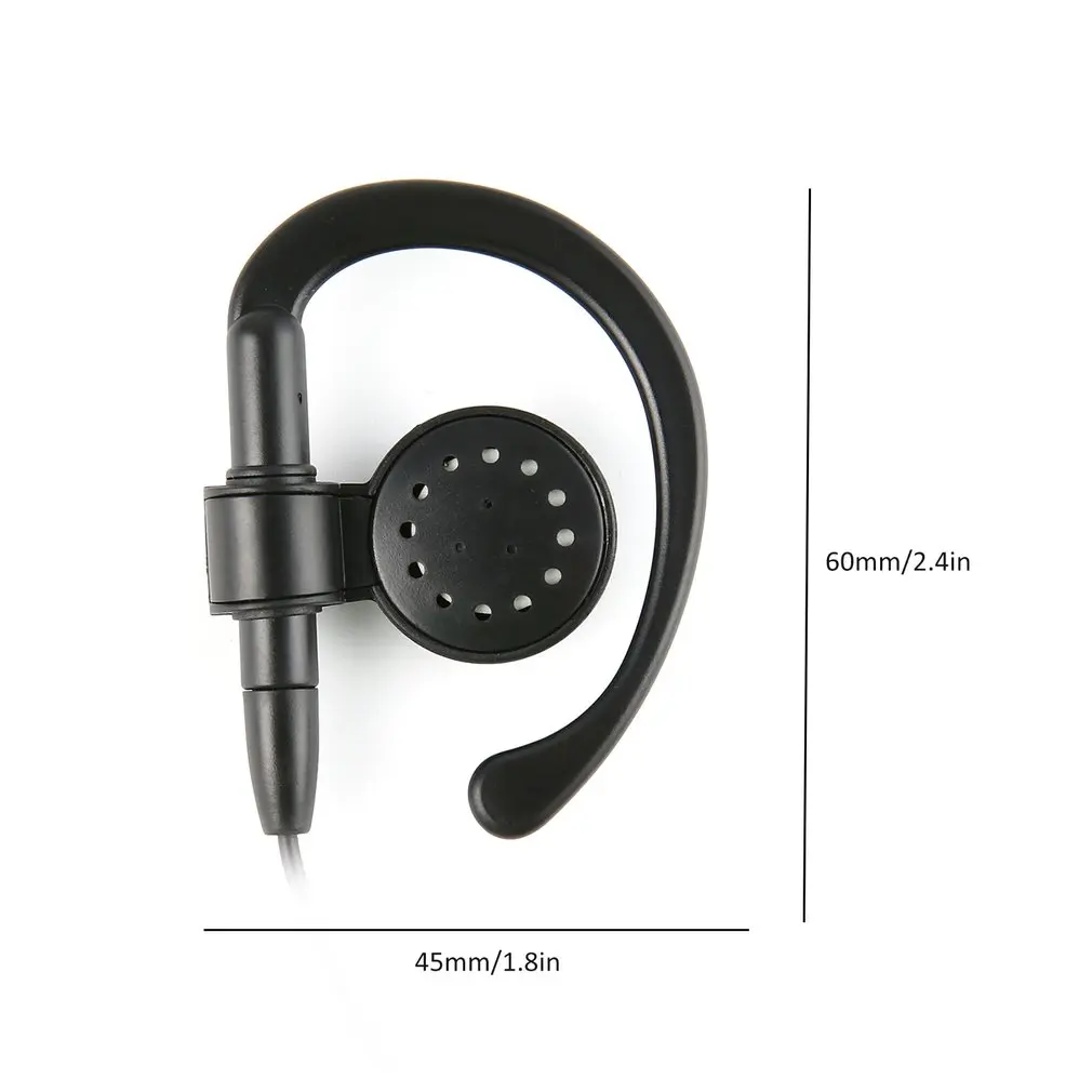 TK998 2 контактный ушной зажим наушник гарнитура для Kenwood Baofeng TYT PUXING WOUXUN HYT