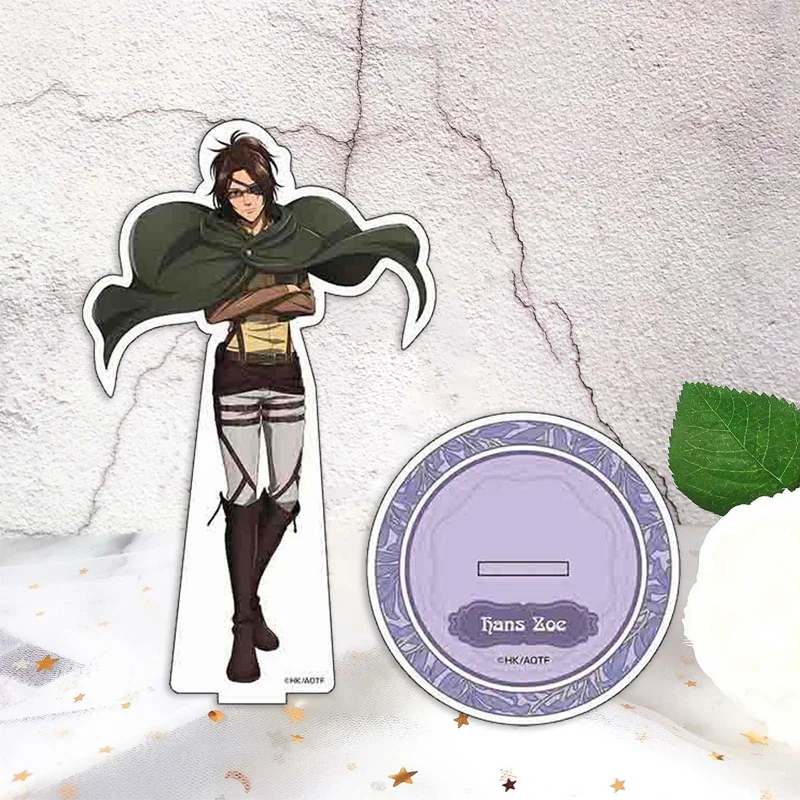 

Acrylic doll standing model toy double-sided table decoration animation Attack On Titan surrounding