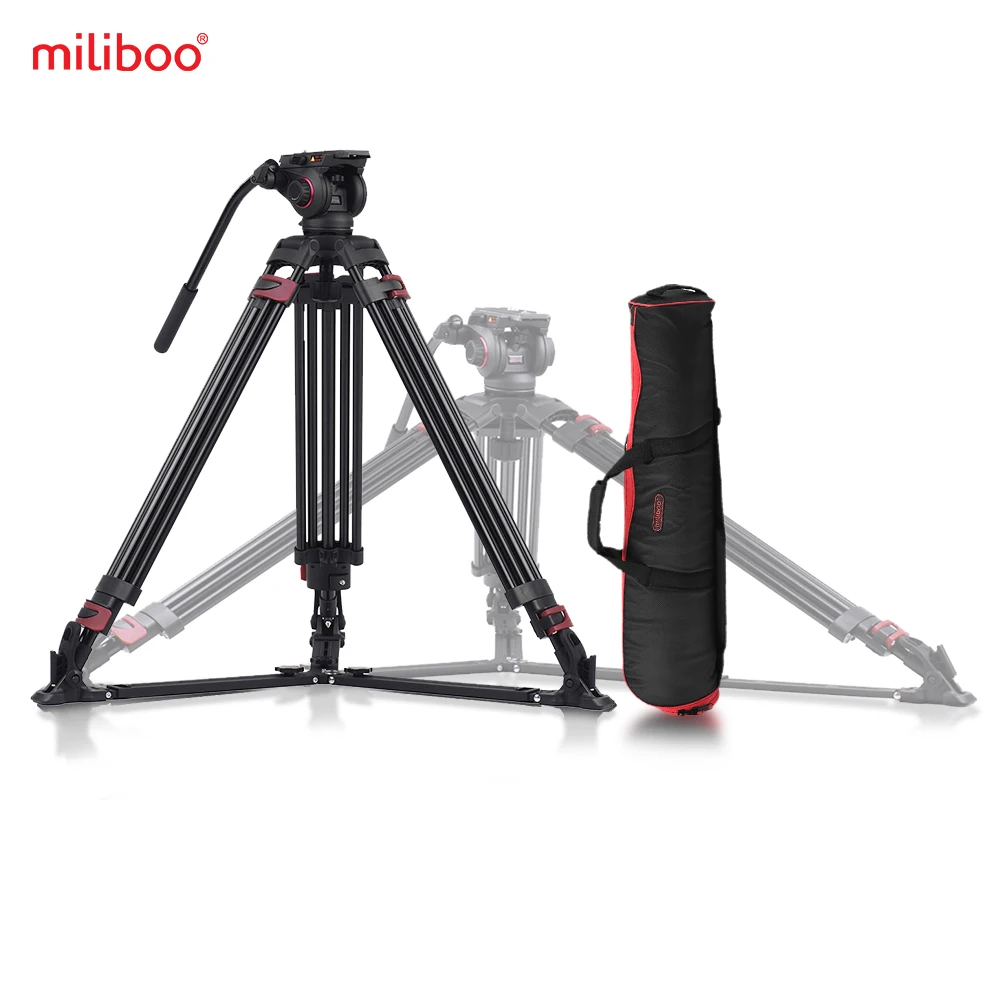 Miliboo MTT609A фон для фотосъемки 3 секциями штатив-Трипод из алюминиевого сплава