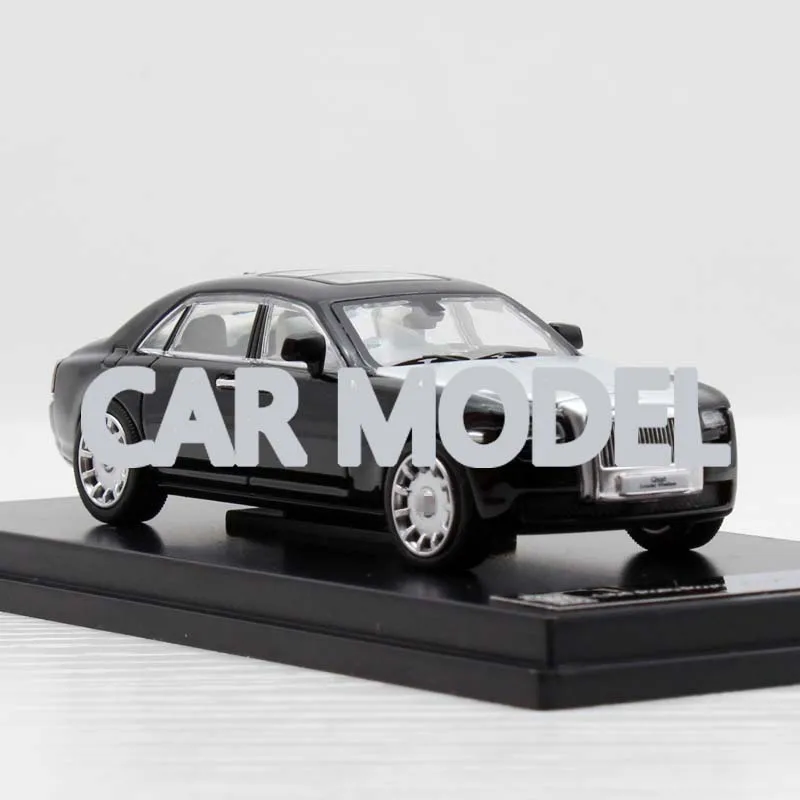 Игрушечные автомобили из сплава в масштабе 1:64 модель привидения Rolls Royce Черная