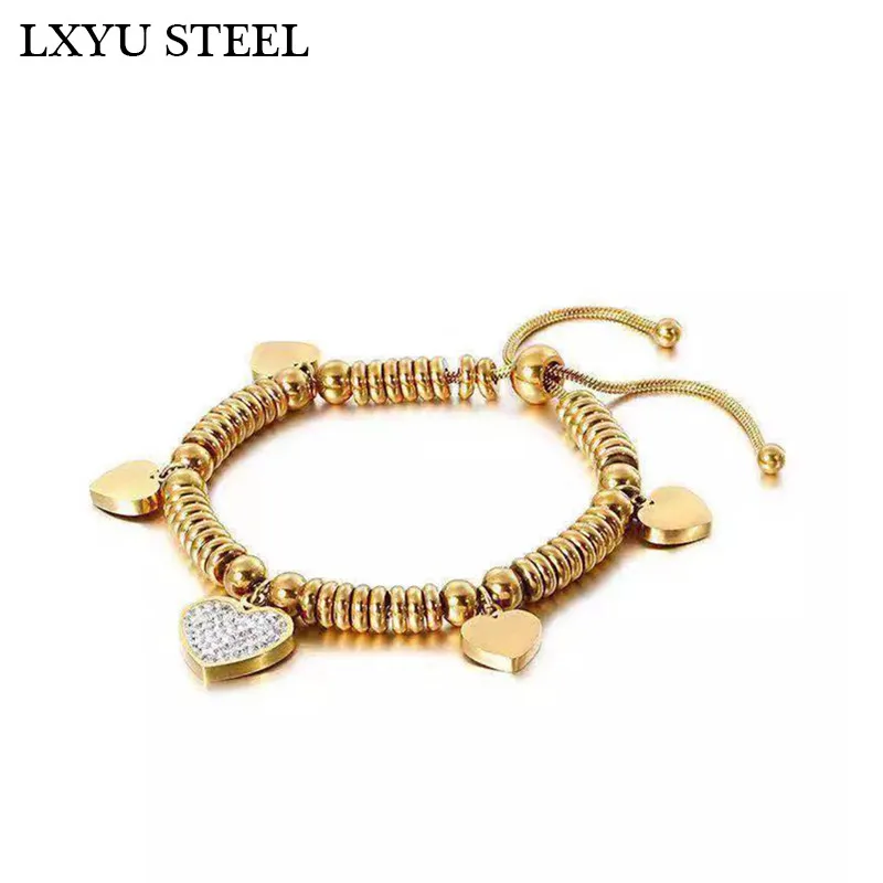 Женские браслеты в богемном стиле позолоченные/посеребренные из нержавеющей