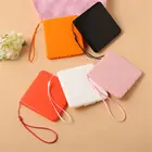 Новый однотонный квадратный чехол для маски открытый переносная маска ящик для хранения спасательные коробки для масок Студенческая с маской держатель сумка для хранения Органайзер