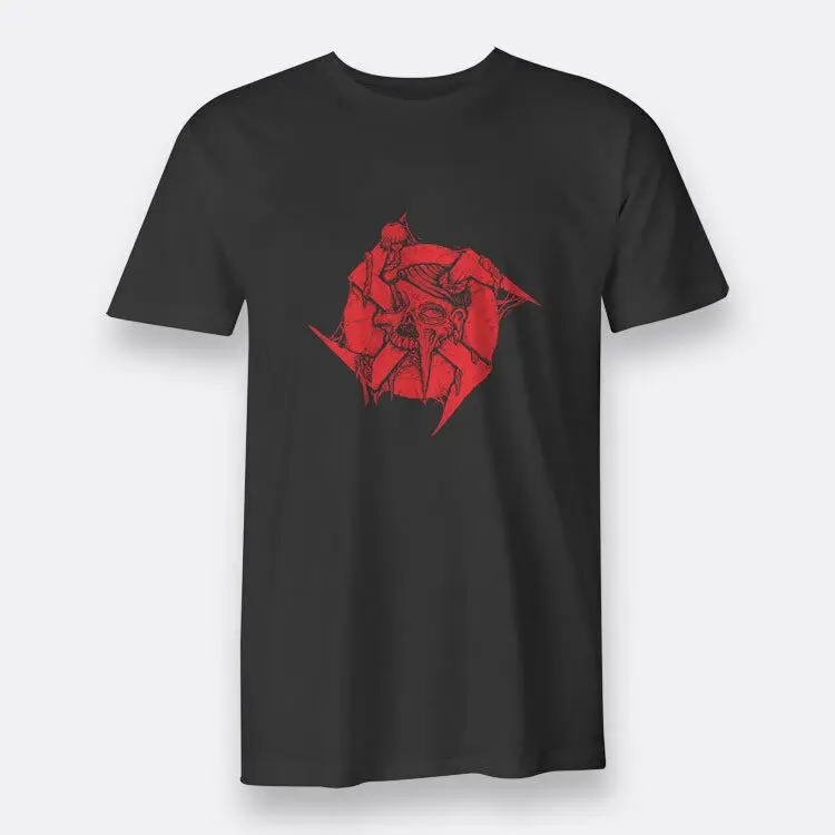 Череп Адольф Мужская футболка S до 3Xl черная|Мужские футболки| |