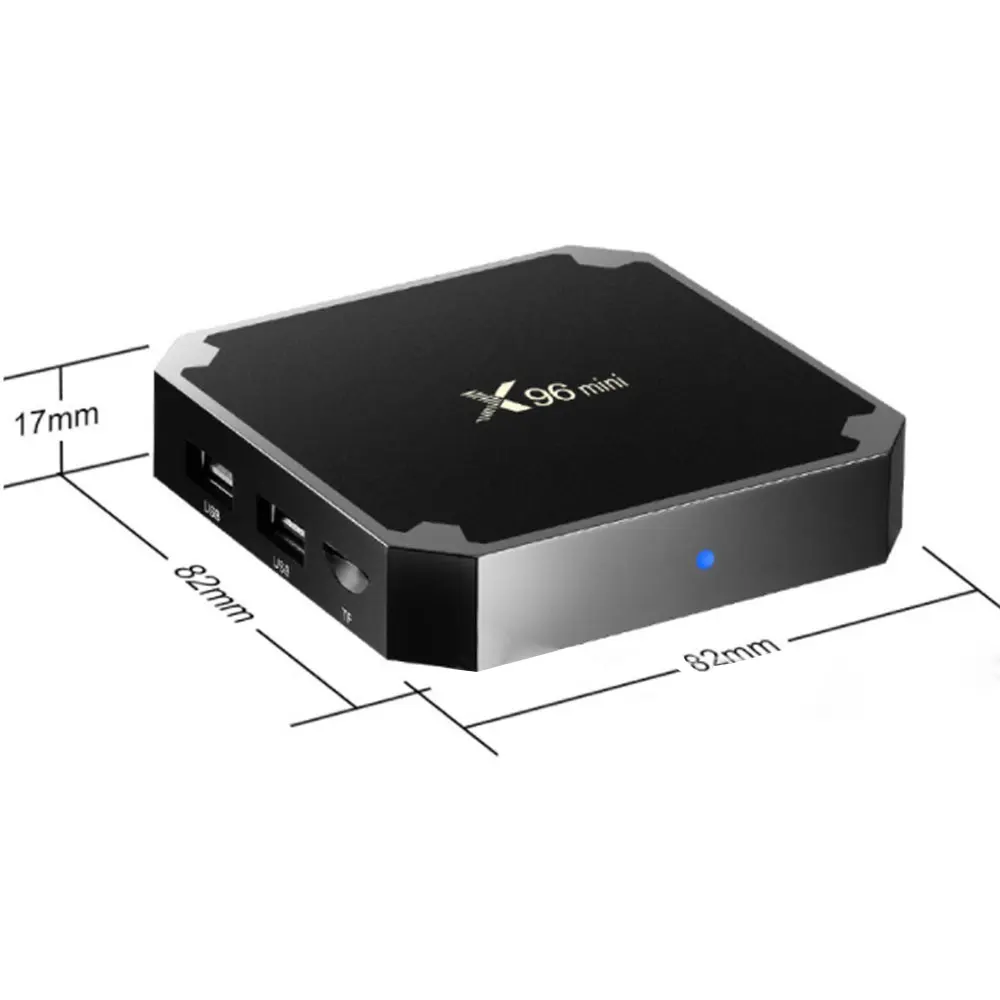 X96 мини компьютерной приставки к телевизору S905W 2 Гб + 16 ГБ Android 7 1 Tv Box 4K Smart сетевая