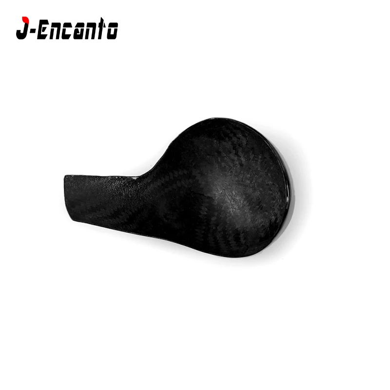 

Car styling true carbon fiber Car Gear Shift Knob Cover Level Head Sheath For Audi A4L A5 A6L Q5 Q7 Auto accessories 2005-2012