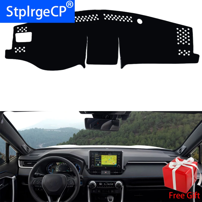 

for Toyota Rav4 XA50 2019 2020 RAV 4 dashboard mat Protective pad Shade Cushion Pad interior sticker car styling accessories