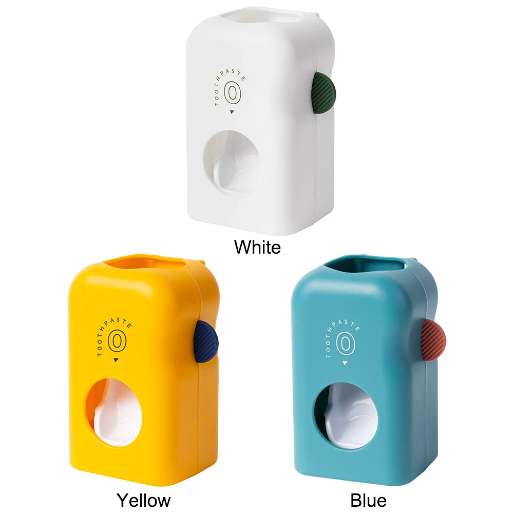 

Waterproof Toilet Bathroom Accessory Automatic Squeezer Home Wall Mounted Toothpaste Dispenser Solid Holder Easy Install Mini