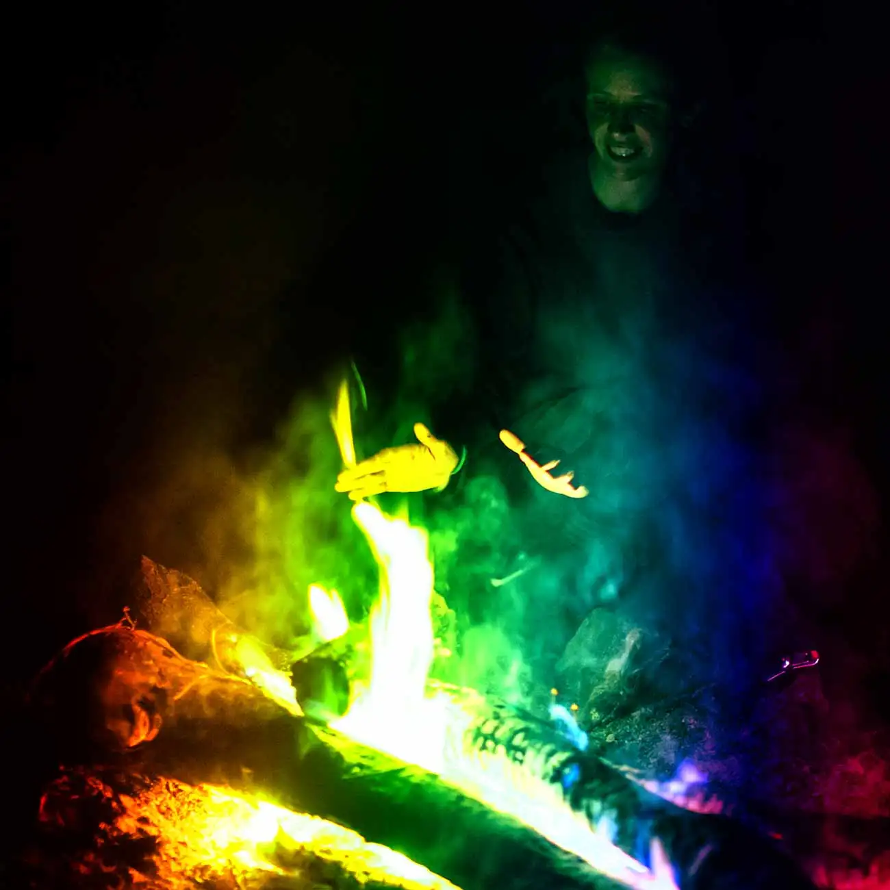 

1Pc Magical Flames Mystical Fire Colorful Flames Powder Bonfire Sachets Pyrotechnics Magic Trick Outdoor Camping Survival Tools